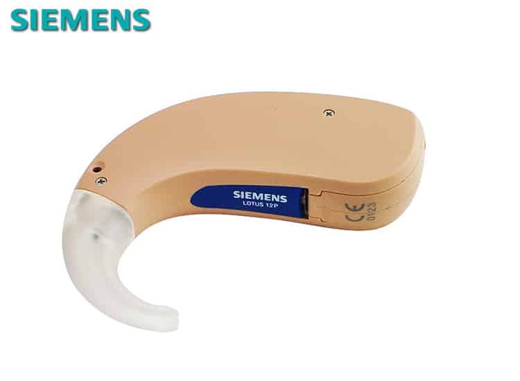 7.เครื่องช่วยฟัง Siemens แบบถ่าน รุ่น Lotus 12P