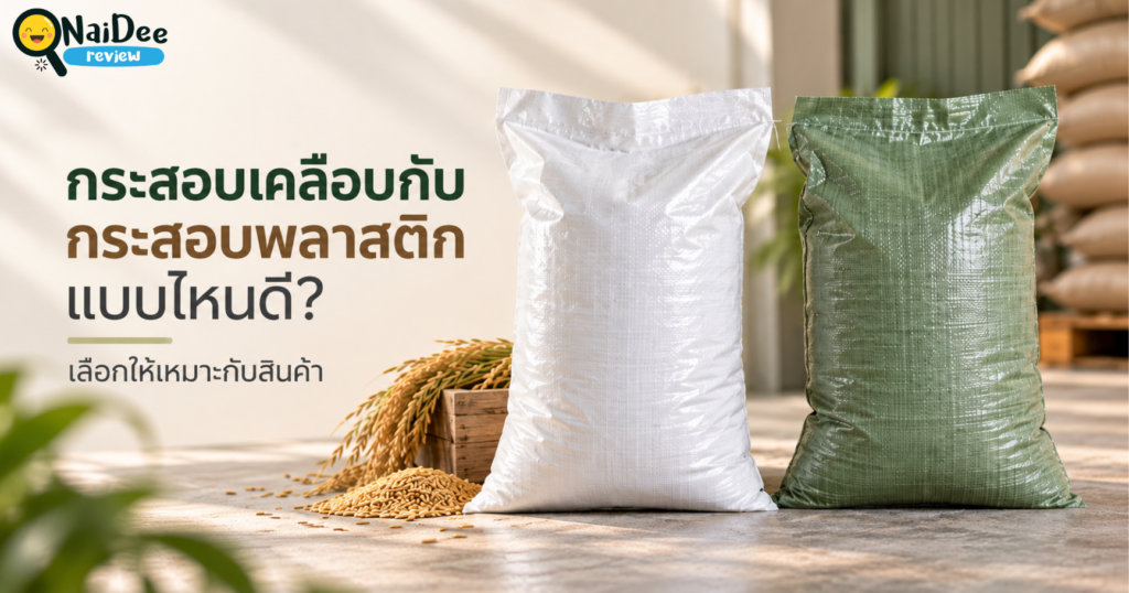 กระสอบเคลือบกับกระสอบพลาสติก แบบไหนดี?