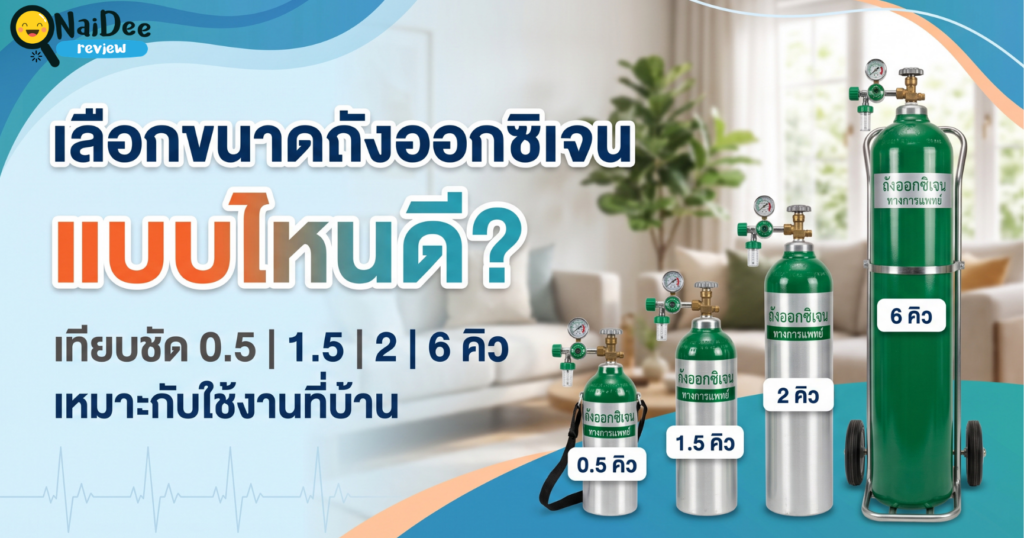 ขนาดถังออกซิเจน